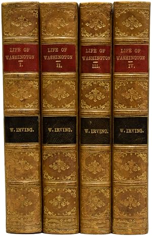 Vintage Book Set with Featured Title |The Works of Washington Irving |  Decorative Vintage Book Sets |Book Décor|5 Book/Set — Clean Earth Books