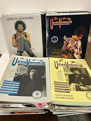 Univibes International Jimi Hendrix Magazine (LOT of 85)