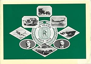 75 Years Rolls Royce 1904 - 1979