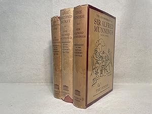The Autobiography of Sir Alfred Munnings (An Aritst's Life / The Second Burst / The Finish, 3 vols)
