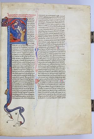 Imagen del vendedor de Biblia latina. Illuminated manuscript on vellum. a la venta por Antiquariat INLIBRIS Gilhofer Nfg. GmbH