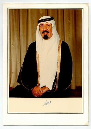 Signed photographs and signatures from the Saudi Royal Family.