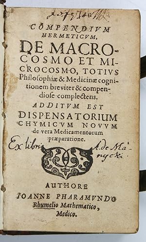 [A collection of 11 works in one volume]: Compendium hermeticum. Prophylace medico-practica luis ...