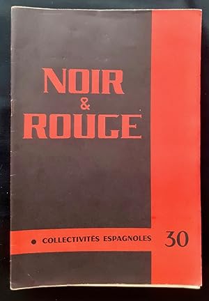 Bild des Verkufers fr Noir et rouge, Cahiers d'tudes anarchistes rvolutionnaires : du n2 au n46 de 1956  1970. zum Verkauf von Le Livre  Venir