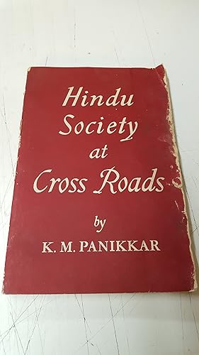 Bild des Verkufers fr Hindu Society at Cross Roads zum Verkauf von Cambridge Rare Books