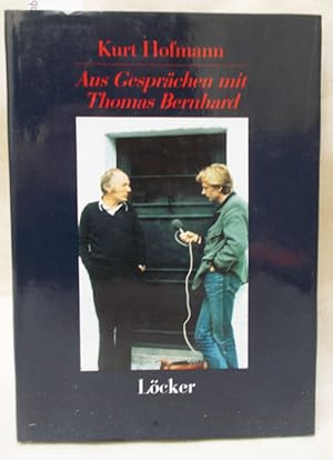 Seller image for Aus Gesprchen mit Thomas Bernhard for sale by Antiquariat Zinnober