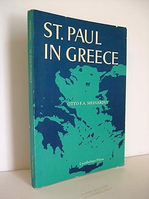 Imagen del vendedor de St. Paul in Greece a la venta por Lily of the Valley Books