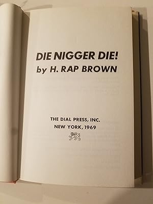 Seller image for Die Nigger Die for sale by North Star Rare Books & Manuscripts