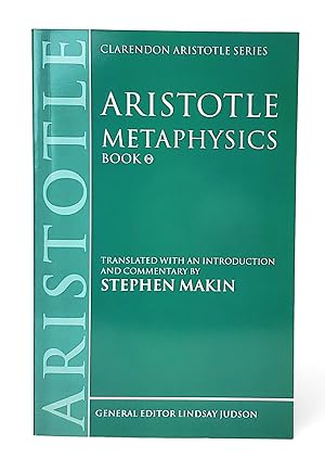 Image du vendeur pour Aristotle - Metaphysics Theta: Translated with an Introduction and Commentary (Clarendon Aristotle Series) mis en vente par Underground Books, ABAA