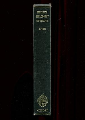 Seller image for Hegel's Philosophy of Right for sale by Book Happy Booksellers