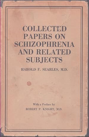 Seller image for COLLECTED PAPERS ON SCHIZOPHRENIA AND RELATED SUBJECTS for sale by Neil Shillington: Bookdealer/Booksearch
