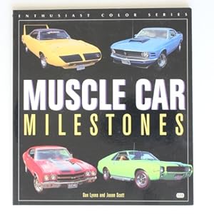 Imagen del vendedor de Muscle Car Milestones (Enthusiast Color S.) a la venta por Fireside Bookshop