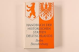 HANDBUCH DER HISTORISCHEN STÄTTEN DEUTSCHLANDS. Berlin und Brandenburg