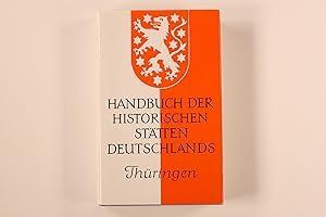 HANDBUCH DER HISTORISCHEN STÄTTEN DEUTSCHLANDS. Thüringen