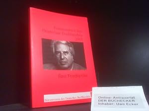 Saul Friedländer : Ansprachen aus Anlass der Verleihung. [Börsenverein des Deutschen Buchhandels]...