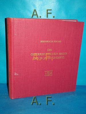 Bild des Verkufers fr Die sterreichischen Maler des 19. Jahrhunderts, Ergnzungsband 2: L - Z. zum Verkauf von Antiquarische Fundgrube e.U.
