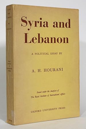 Seller image for Syria and Lebanon: A Political Essay for sale by Minotavros Books,    ABAC    ILAB