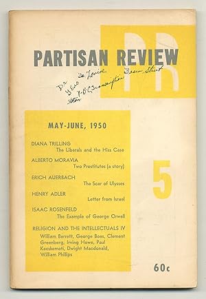Bild des Verkufers fr Partisan Review - Volume XVII, Number 5, May-June 1950 zum Verkauf von Between the Covers-Rare Books, Inc. ABAA