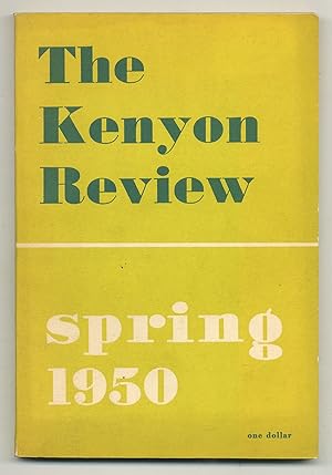 Bild des Verkufers fr The Kenyon Review - Vol. XII, No. 2, Spring 1950 zum Verkauf von Between the Covers-Rare Books, Inc. ABAA