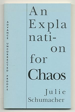 Bild des Verkufers fr An Explanation for Chaos zum Verkauf von Between the Covers-Rare Books, Inc. ABAA