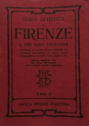 Bild des Verkufers fr Guida artistica di Firenze e dei suoi dintorni. zum Verkauf von FIRENZELIBRI SRL