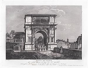 Seller image for Arco di Tito" - Roma Rome Rom / Titusbogen for sale by Antiquariat Steffen Vlkel GmbH