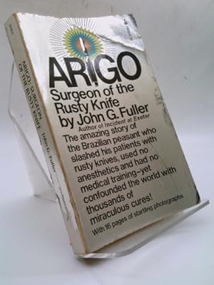 Bild des Verkufers fr Arigo: Surgeon of the Rusty Knife zum Verkauf von ThriftBooksVintage