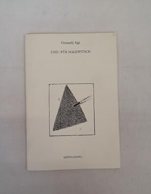 Bild des Verkufers fr Und : Fr Malewitsch. Aus dem Russischen bersetzt und hrsg. von Felix Philipp Ingold. zum Verkauf von Antiquariat Bler