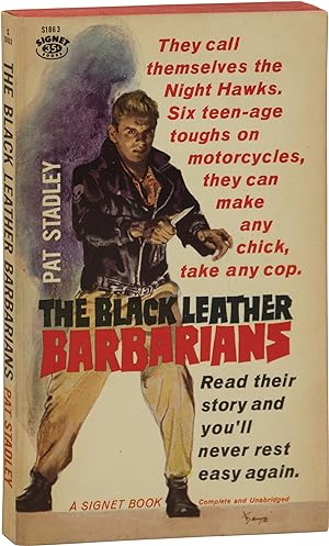 Black Leather Barbarians (First Edition in paperback)