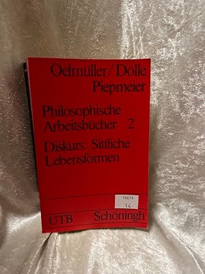 Bild des Verkufers fr Philosophische Arbeitsbcher 2, Diskurs: Sittliche Lebensformen zum Verkauf von Antiquariat Jochen Mohr -Books and Mohr-