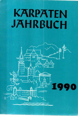 Karpaten-Jahrbuch 1990: Kalender der Karpatendeutschen aus der Slowakei. Jahrgang 41,