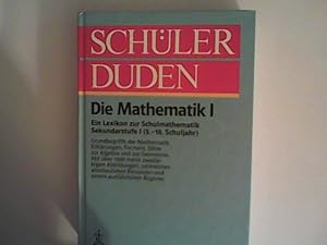 Bild des Verkufers fr Schlerduden. Die Mathematik I zum Verkauf von ANTIQUARIAT FRDEBUCH Inh.Michael Simon