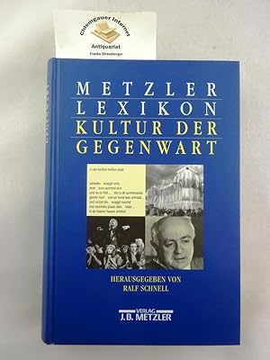 Bild des Verkufers fr Metzler-Lexikon Kultur der Gegenwart : Themen und Theorien, Formen und Institutionen seit 1945. zum Verkauf von Chiemgauer Internet Antiquariat GbR