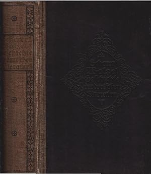 Bild des Verkufers fr Geschichte der deutschen Literatur. Wilhelm Scherer. [Mit e. Vorw. v. Friedrich Ramhorst]; Mit e. Anh.: Die deutsche Literatur von Goethes Tod bis zur Gegenwart / von Oskar Walzel zum Verkauf von Schrmann und Kiewning GbR