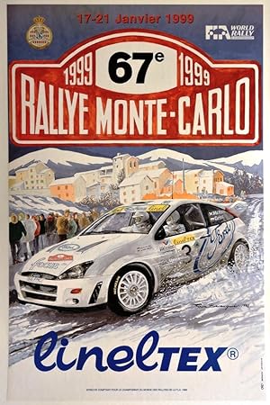 AFFICHE : 67ème RALLYE MONTE-CARLO