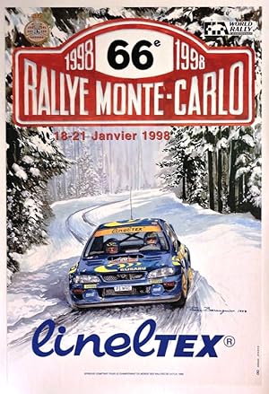 AFFICHE : 66ème RALLYE MONTE-CARLO