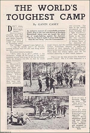 Immagine del venditore per The World's Toughest Camp : a jungle fighting training camp in Northern Queensland. An uncommon original article from the Wide World Magazine, 1945. venduto da Cosmo Books