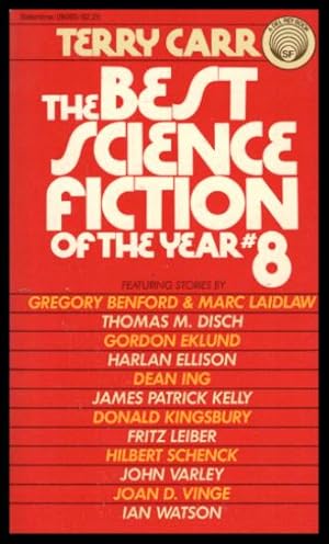 Imagen del vendedor de THE BEST SCIENCE FICTION OF THE YEAR 8 a la venta por W. Fraser Sandercombe