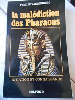 Bild des Verkufers fr La malediction des pharaons zum Verkauf von Frederic Delbos