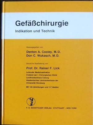 Immagine del venditore per Gefsschirurgie : Indikation u. Technik. Mit 108 Abb. und 14 Tabellen. venduto da Antiquariat Blschke