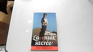Seller image for La nuit sacre for sale by JLG_livres anciens et modernes