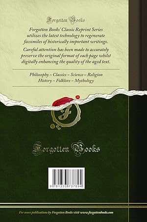 Seller image for Characteristicks, Vol. 3 (Classic Reprint) for sale by Forgotten Books