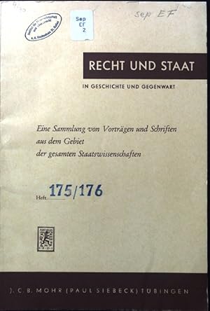 Image du vendeur pour Die Gewerblichen Staatsunternehmen in ihrer verfassungsrechtlichen und unternehmenswirtschaftlichen Bedeutung. H. 175/176. Recht und Staat in Geschichte und Gegenwart mis en vente par books4less (Versandantiquariat Petra Gros GmbH & Co. KG)