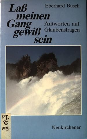 Imagen del vendedor de Lass meinen Gang gewiss sein : Antworten auf Glaubensfragen. a la venta por books4less (Versandantiquariat Petra Gros GmbH & Co. KG)