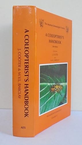 Bild des Verkufers fr A Coleopterist s Handbook. zum Verkauf von C. Arden (Bookseller) ABA