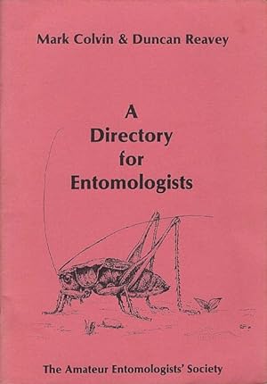 A Directory for Entomologists. Pamphlet No. 14.