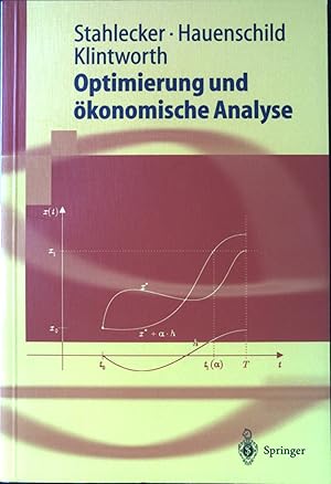 Imagen del vendedor de Optimierung und konomische Analyse. Springer-Lehrbuch. a la venta por books4less (Versandantiquariat Petra Gros GmbH & Co. KG)