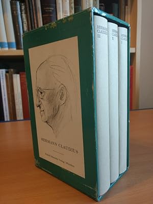 Jubiläums-Ausgabe in zwei Bänden / Plattdeutsche Gedichte (komplett drei Bände im Schuber)