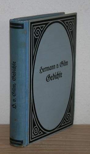 Bild des Verkufers fr Gedichte von Hermann von Gilm - Gesamtausgabe. zum Verkauf von Antiquariat Gallenberger