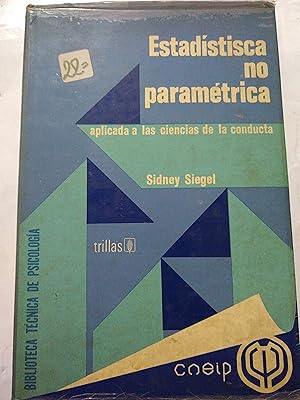 Seller image for Estadistica no parametrica for sale by Libros nicos